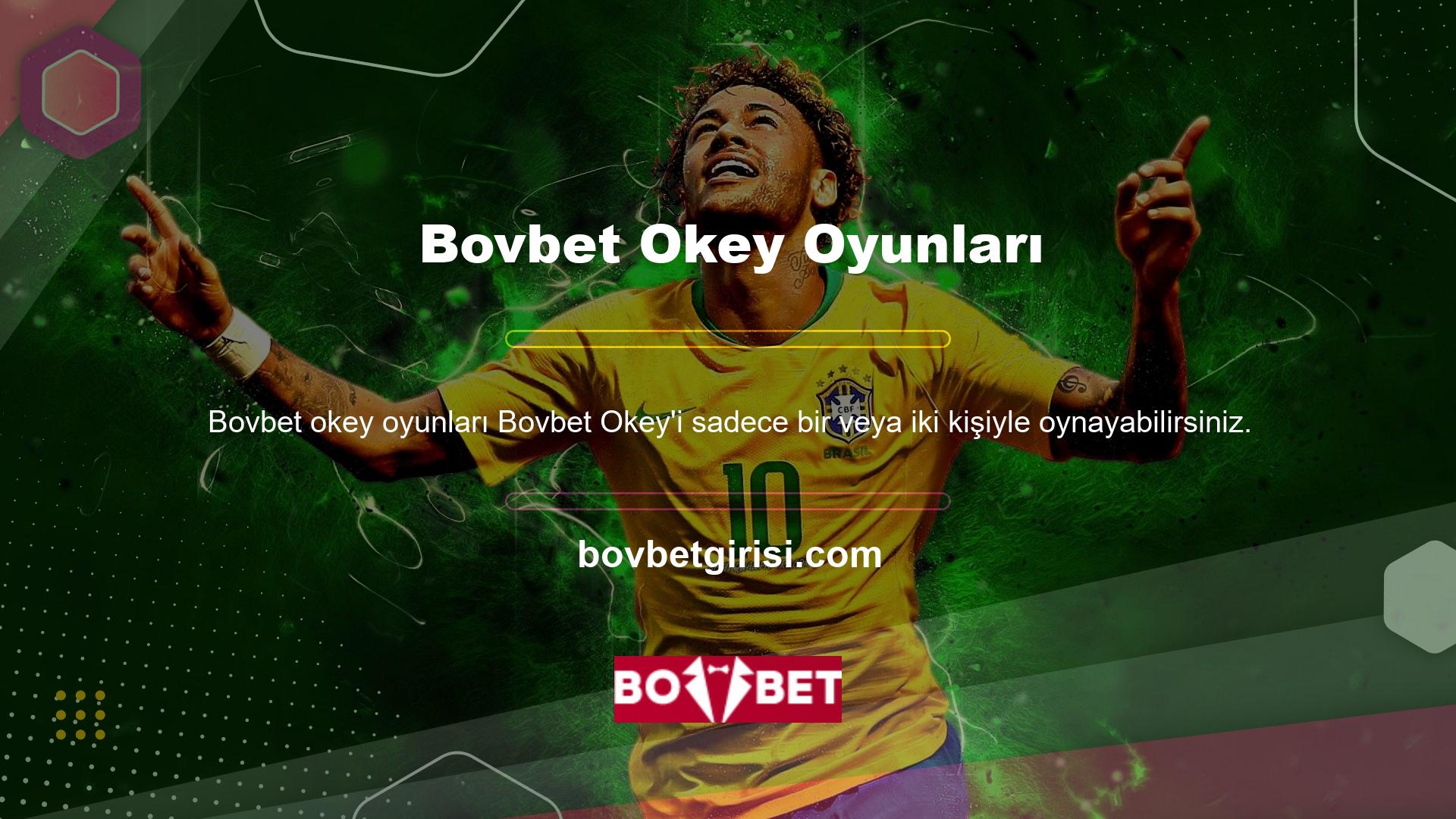 Sizi eğlenceye katılmaya ve sonuca bahse girebileceğiniz Bovbet Okey'i oynamaya davet ediyoruz